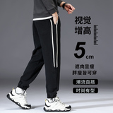 秋季新款莱赛尔休闲裤男宽松大码休闲裤束脚运动裤子K01-P50，男装休闲裤，电商A318