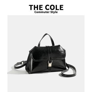 复古小挎包休闲百搭通勤单肩斜挎包 2025新款 泽蔻 小众气质时尚