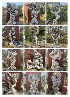 景观石 园林石 大型庭院户外观赏石原石摆件 假山石头 天然太湖石