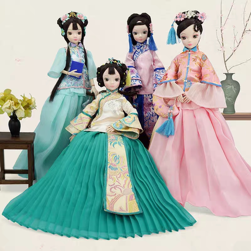 可儿娃娃女女孩玩具芭比礼物