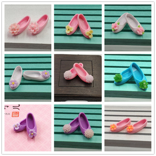 可儿blythe小布azone Takara licca OB 29厘米叶罗丽娃娃娃娃鞋子