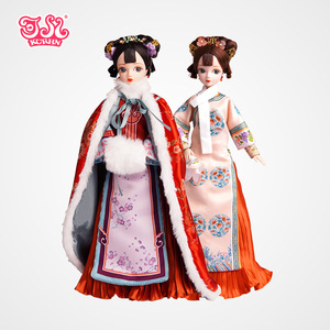 古装芭芘可儿娃娃故宫宫廷格格心怡小布叶罗丽女兵人朵精灵OB BJD
