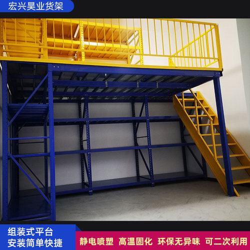 地下室隔层储藏间加层钢结构
