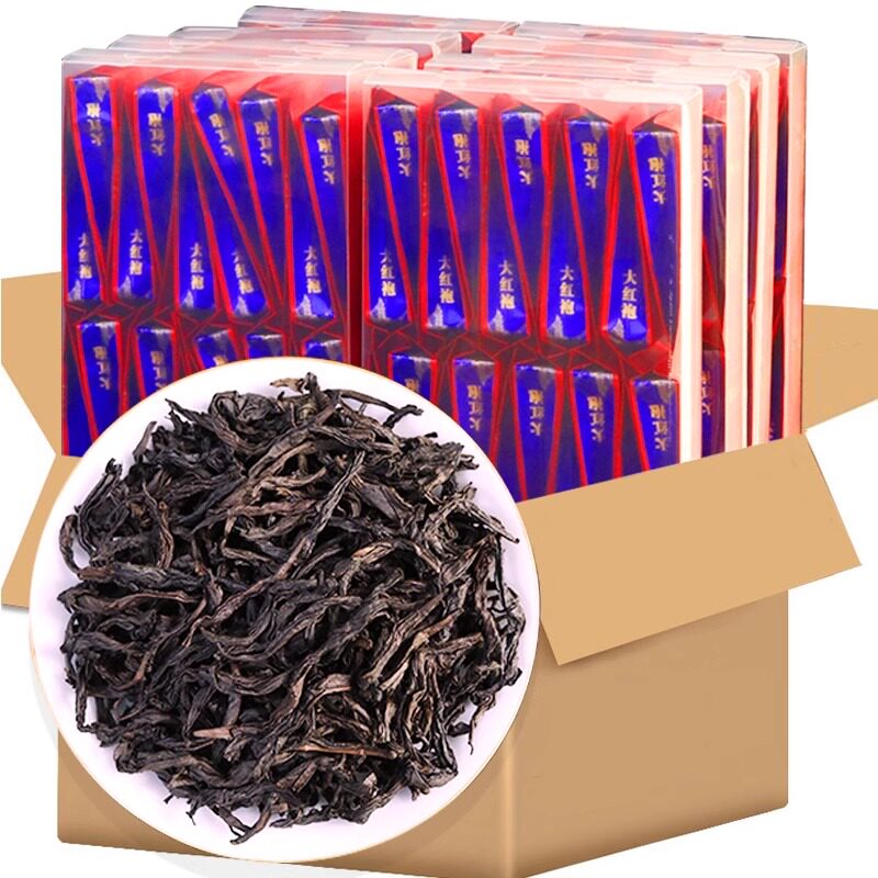 武夷山大红袍茶叶礼盒装送礼乌龙茶肉桂老枞水仙奇兰岩茶浓香833g