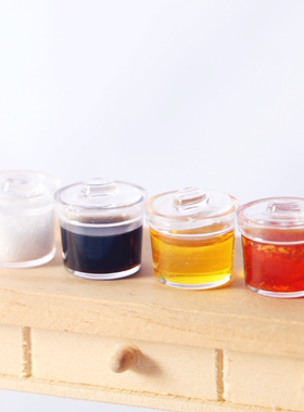 PVC摆件厨房微缩娃娃屋