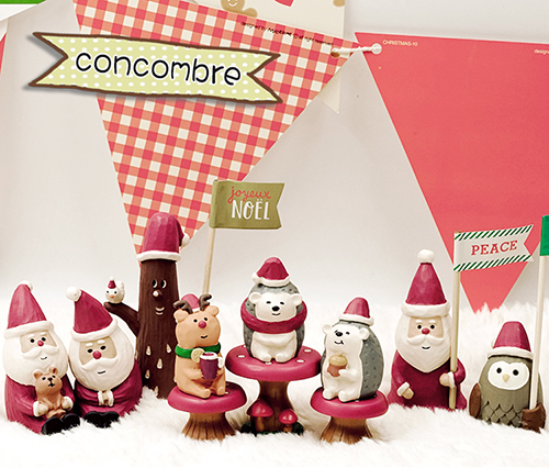 decole食玩桌子树脂圣诞节礼物