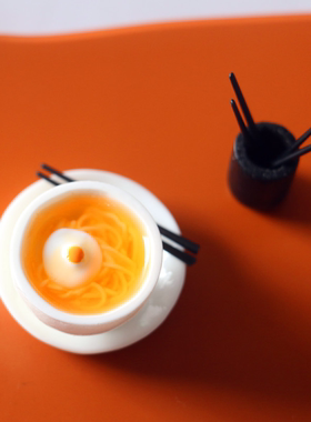 日式风拉面微缩ob11搭配娃娃屋