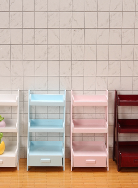 zakka微缩场景带抽屉木柜摆件