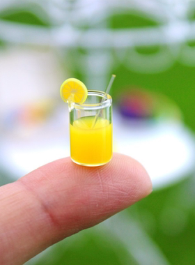 微缩食玩场景柠檬小布bjd娃娃屋