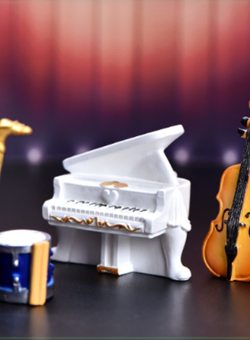 12布仿真乐器钢琴萨克斯