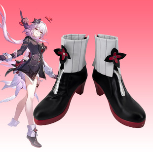 崩坏星穹铁道 长夜月 三月七 cos鞋cosplay来图定制鞋靴