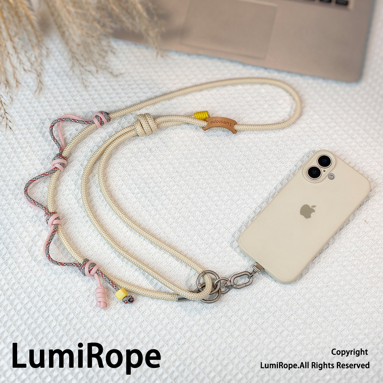 LumiRope编织手机挂绳斜挎防丢