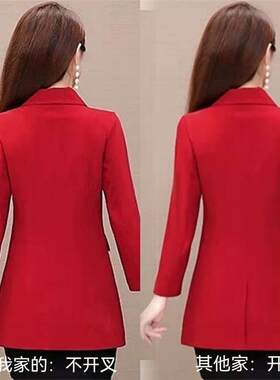 西装外套女2026春秋新款