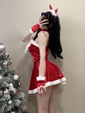 Дядя Лу: Dingdang Hope *Рождественская женская одежда чистая и сексуальная костюма для горничной, сексуальная костюм