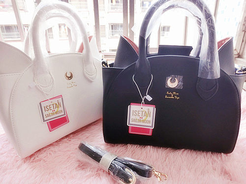 新款露娜猫耳朵手提包斜挎单肩