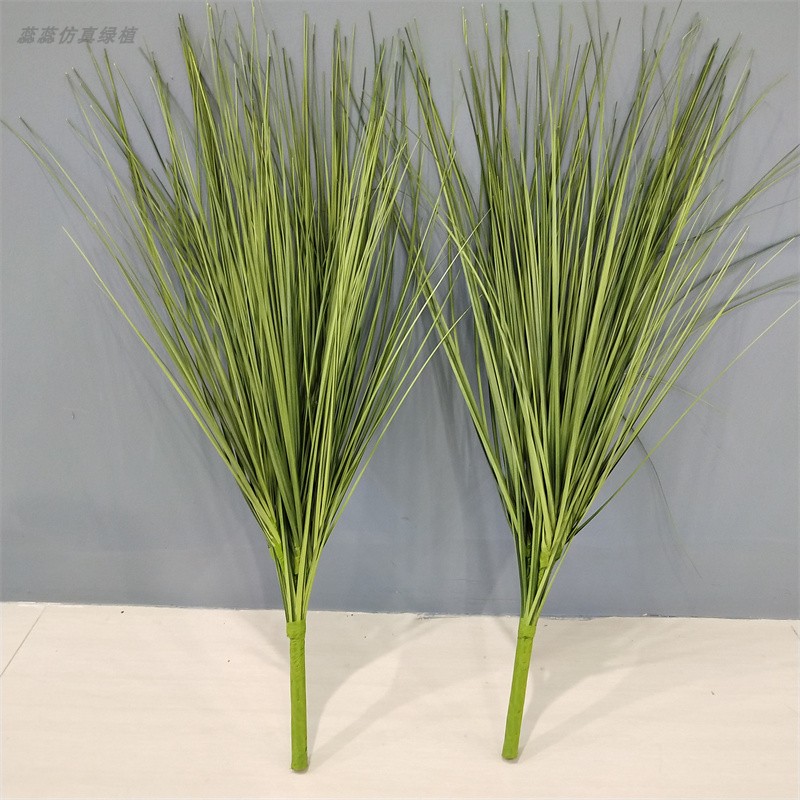 仿真洋葱草水生植物假草装饰落地仿真花