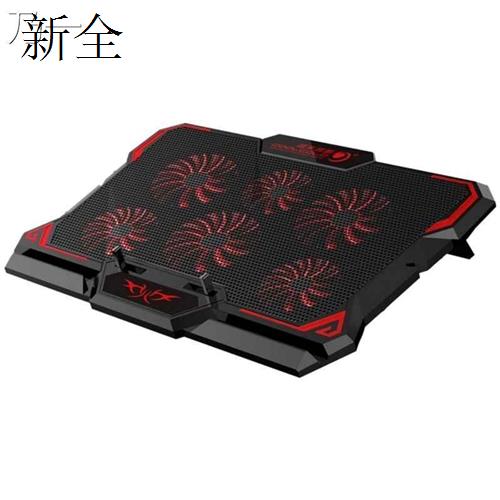 2023 Gaming Laptop Cooler 6Fan Led Usb Notebook Cooling Pad