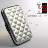 金属防RFID NFC盗刷防消磁卡包女防水防汗零钱包男名片盒创意礼品