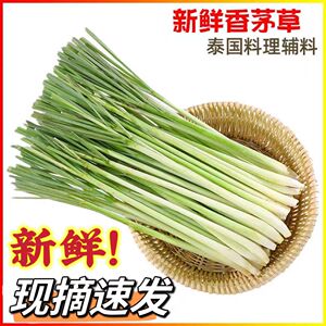 香茅草新鲜香料柠檬草鲜香茅商用农家自种时令当季蔬菜食用野菜