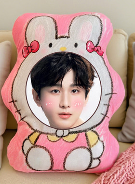 成毅明星周边抱枕定制来图定做照片人脸玩偶公仔diy女生生日礼物