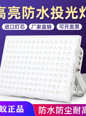 蚂蚁新一代照明LED耐腐蚀投光灯50W100W200W灯泛光灯射灯广告广场