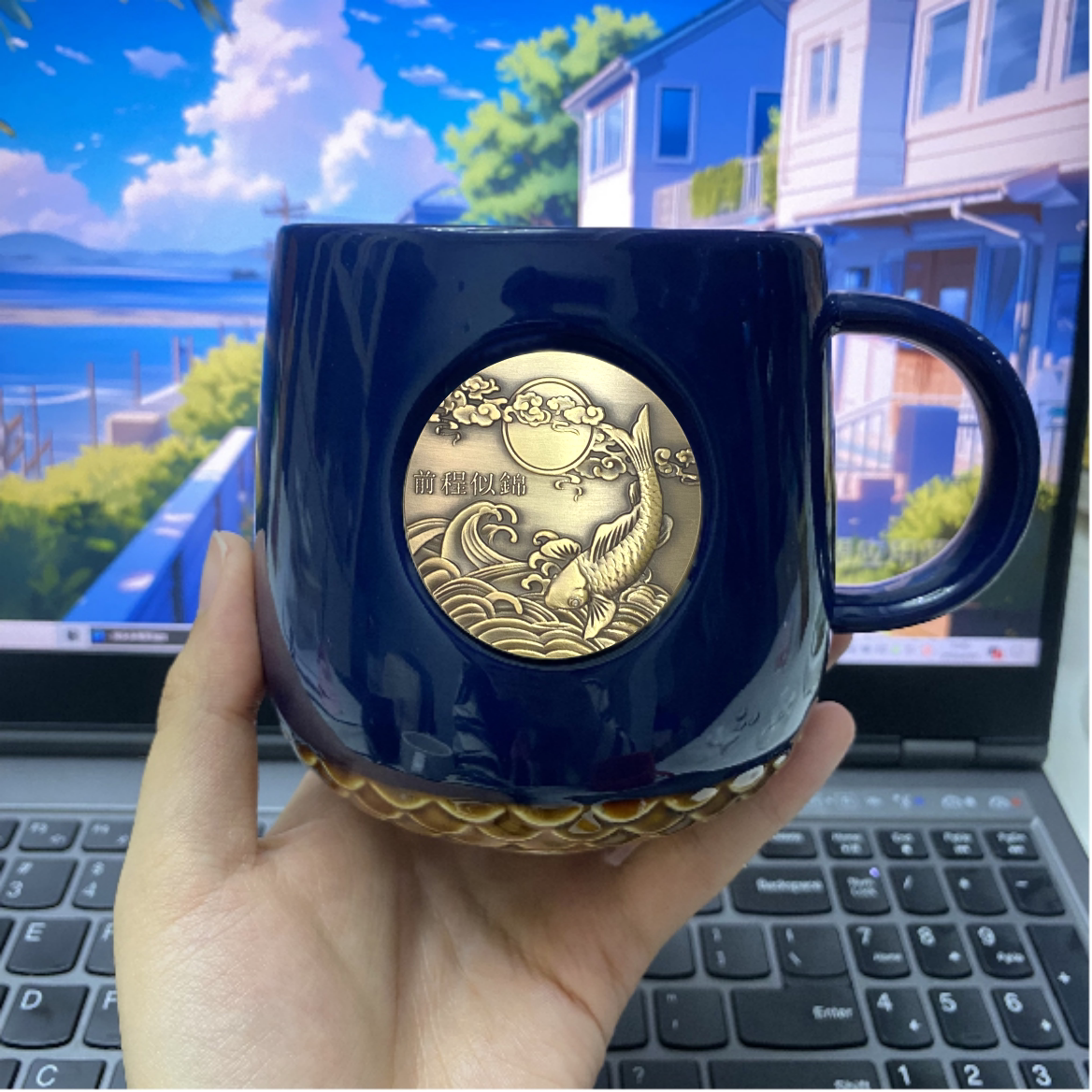 陶瓷马克杯定制logo咖啡杯水杯图片