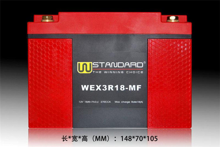 宝马美国适用锂电池摩托车18AH