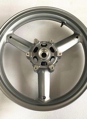 适用铃木骊驰GW250 GW250S GW250F前钢圈摩托车铝轮毂车轮 银灰色