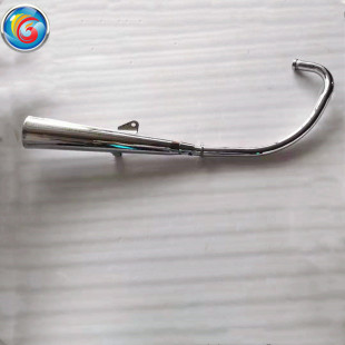 适用铃木小太子摩托车GN125H GN125-2 排气管 消声器 消音器 烟筒