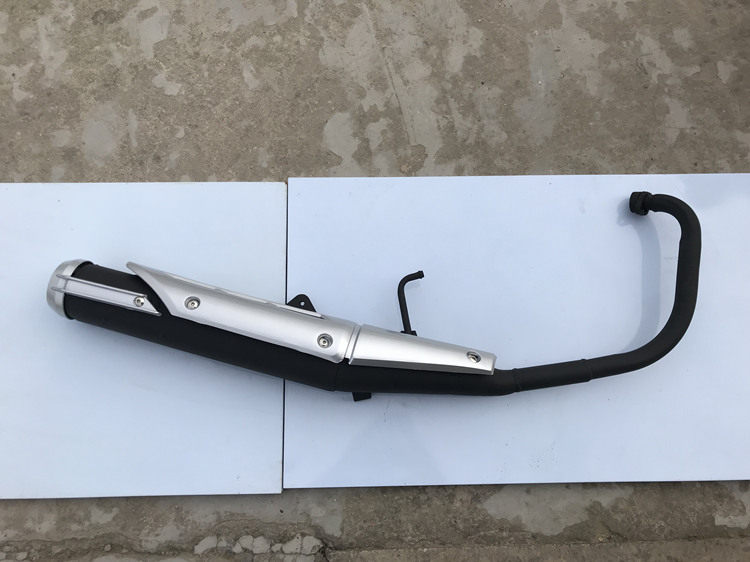 适用建设雅马哈天剑K YBR125K JYM125-7消声器 消音器烟筒 排气管