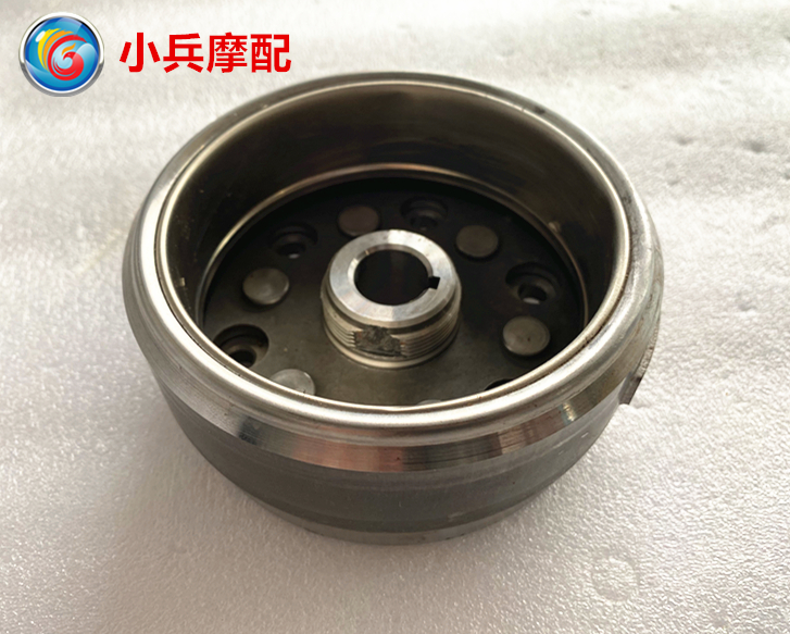 适用新大洲本田大战鹰SDH150-A 磁电机磁钢磁缸飞轮发动机转子