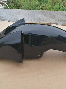 适用铃木锐爽EN125-2-2A 前挡泥板 前泥瓦 前泥板挡水板 黑色