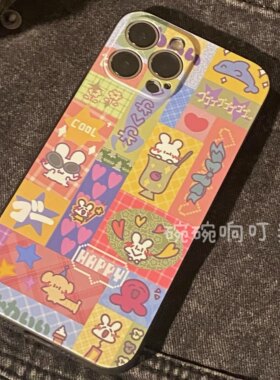 耐脏轻薄原创彩色手机软壳