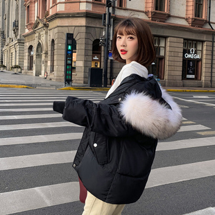 反季促销棉衣女短款韩版宽松小棉袄学生小个子冬装外套加厚女棉服