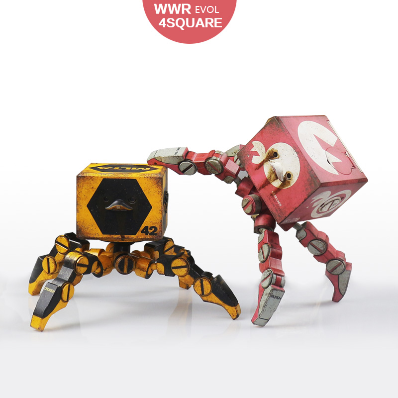 全新未拆 3A TOYS WWR EVOL 4SQUARE JUNGLE CRAB 四脚方块盒子|ruв категории плесень играть/Аниме/вокруг/cos/настольные игры, руки/яйцо/кукла/BJD/солдат, солдат зоны - от Buy2taobao.com для оказания профессиональной услуги покупки агента Taobao