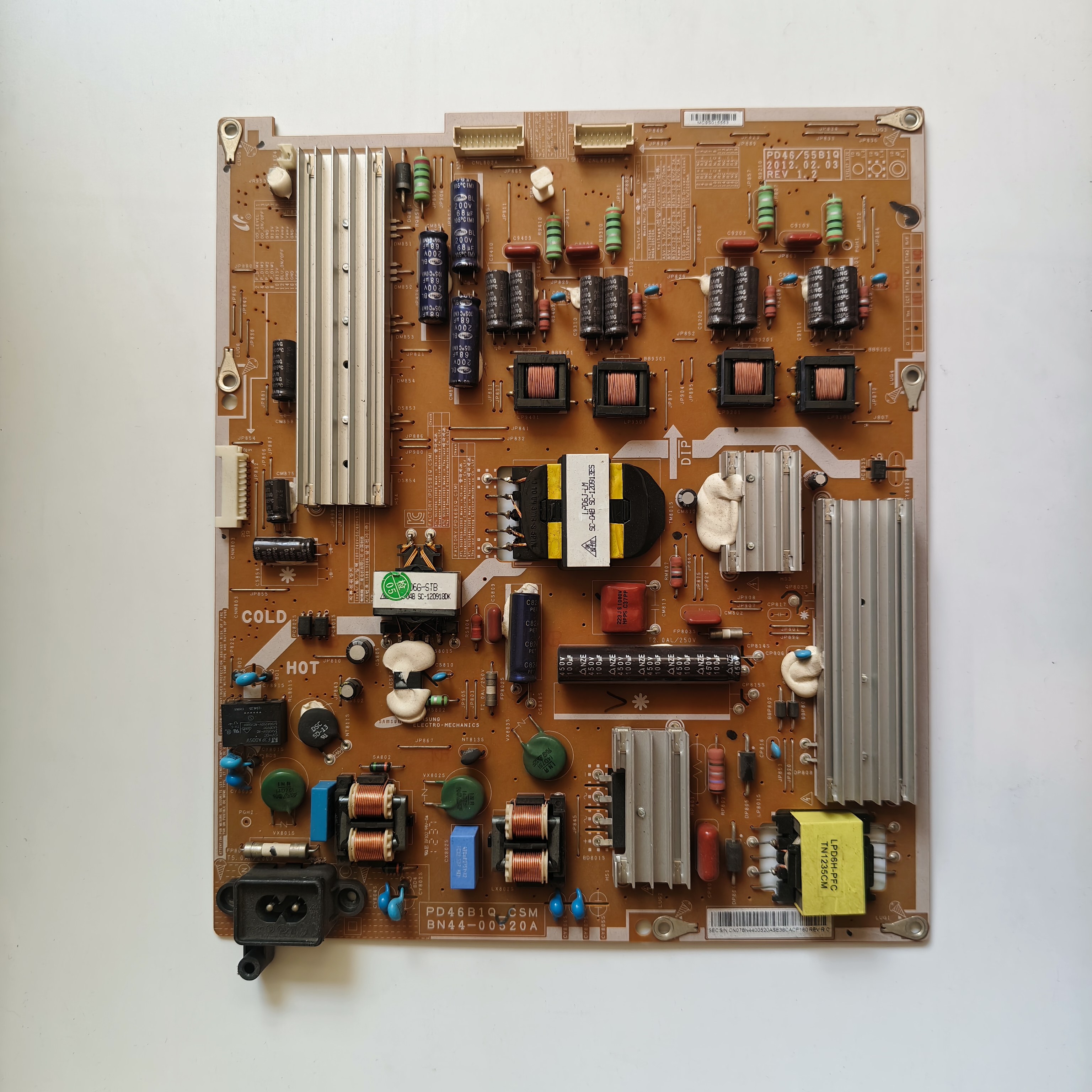 三星电视电源板BN44-00520A/C