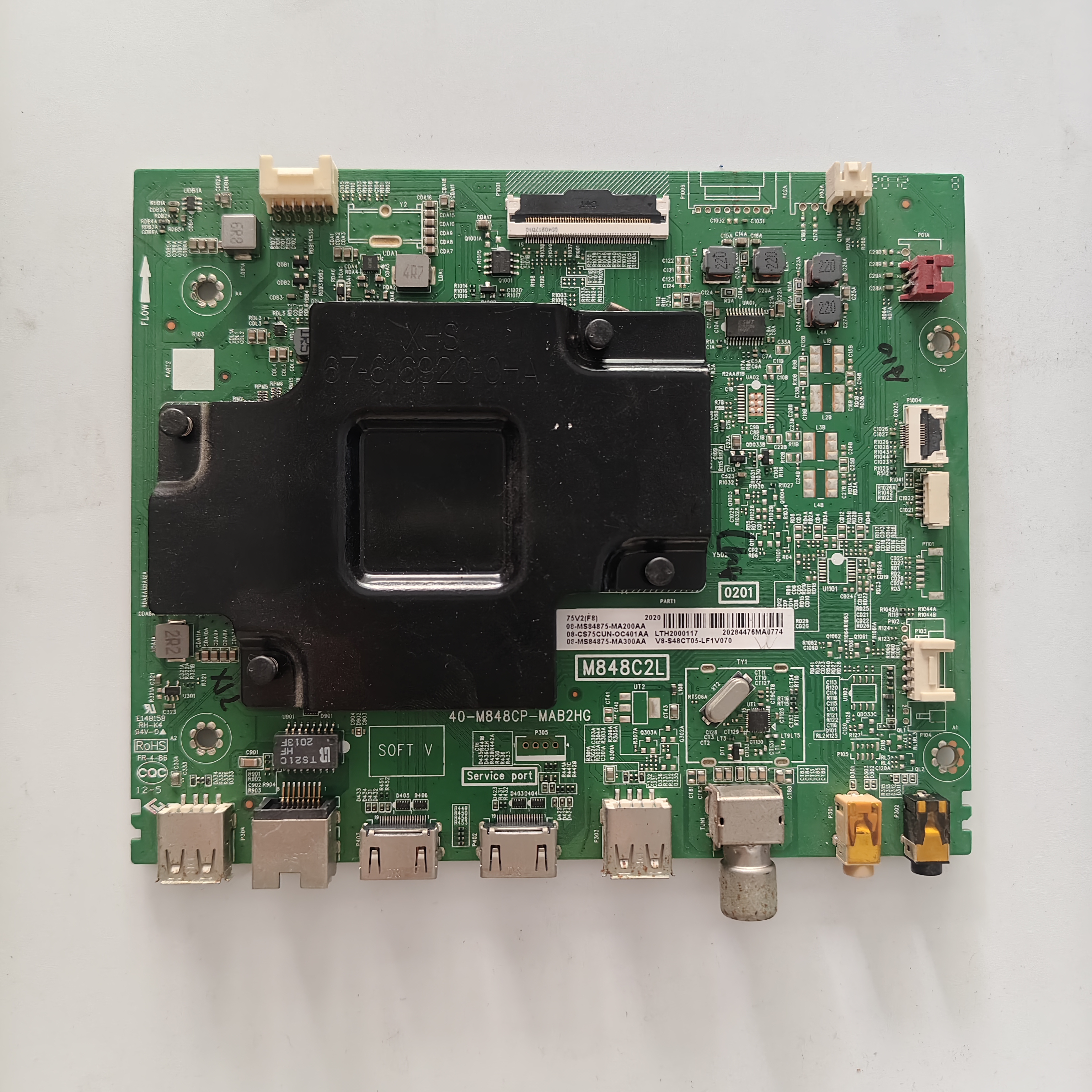 75寸TCL液晶电视75V2 75P8 75T6 75D8主板40-M848CP-MAB2HG电路板