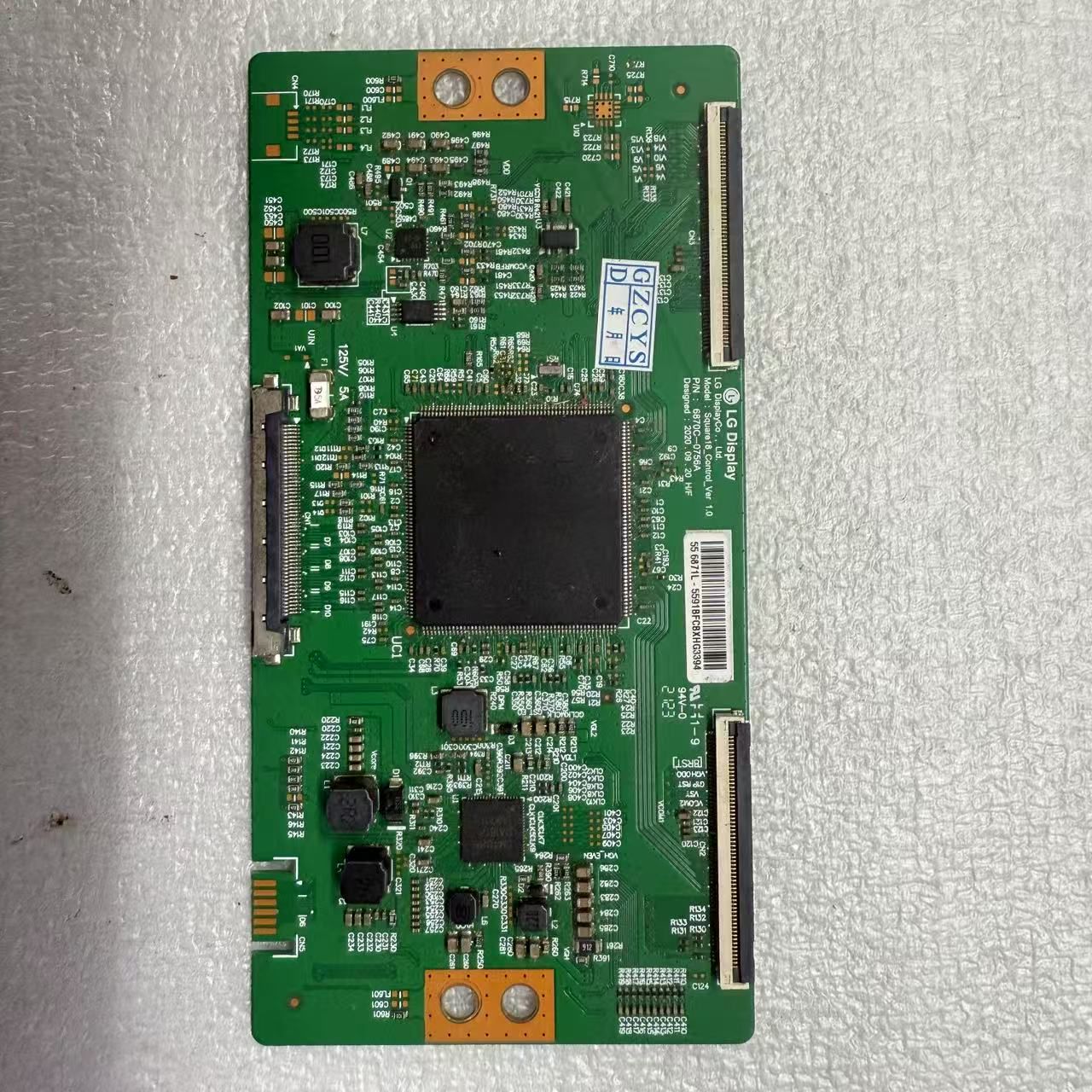 55寸康佳液晶电视机LED55A2 LG显示屏逻辑小板6870C一0756A显示板