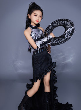 女童民族风苗疆风潮服连衣裙