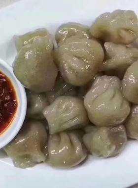 潮汕特产海丰小米粿番薯粉饺子正宗手工特色小吃菜包粿牛肉饼