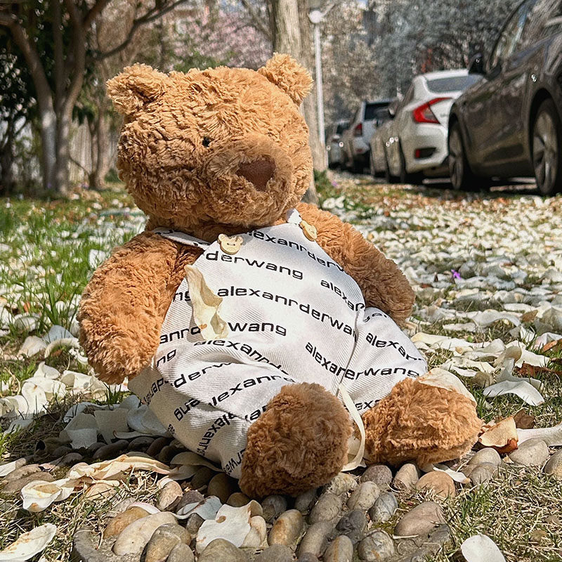 巴塞罗熊衣服胖胖熊娃衣巴塞罗那熊