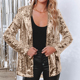 气质聚会小西装 欧美潮款 长袖 外衣时尚 短外套 百搭亮片表演出服女装