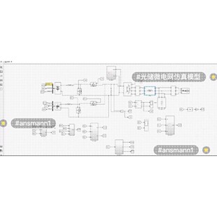 光储并网直流微电网simulink仿真模型