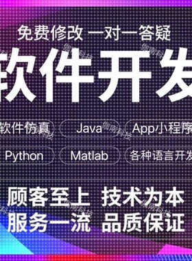 Java程序代编Python编写c/c++代编程qt代码c#开发设计安卓web定制