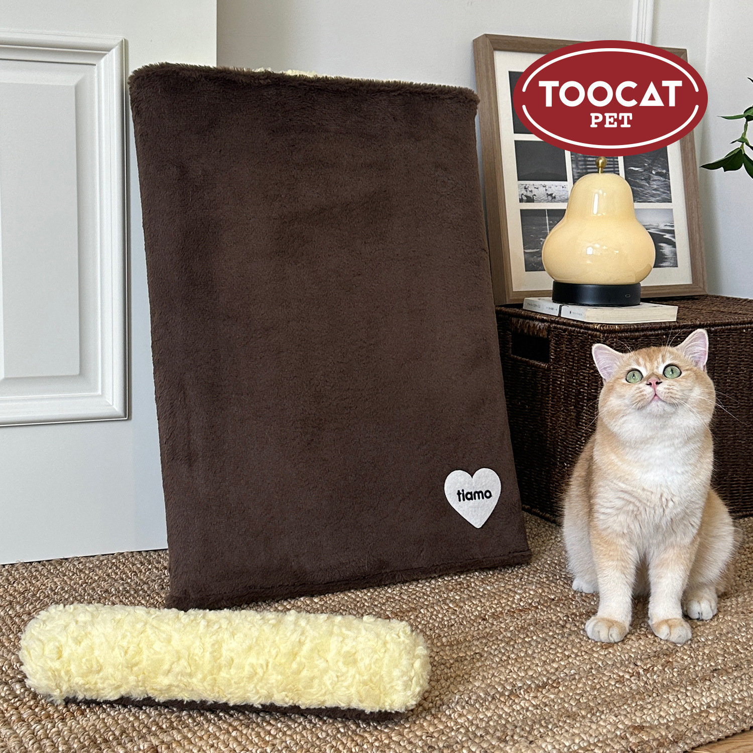 TOOCAT睡垫猫狗窝冬季保暖可拆洗