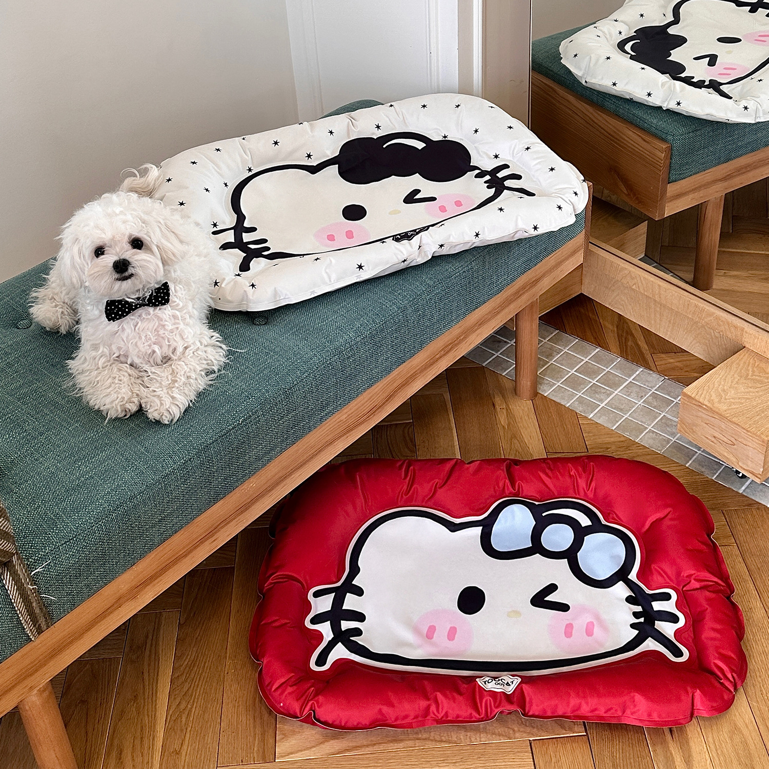 TOOCAT趣味猫头宠物冰垫夏季降温