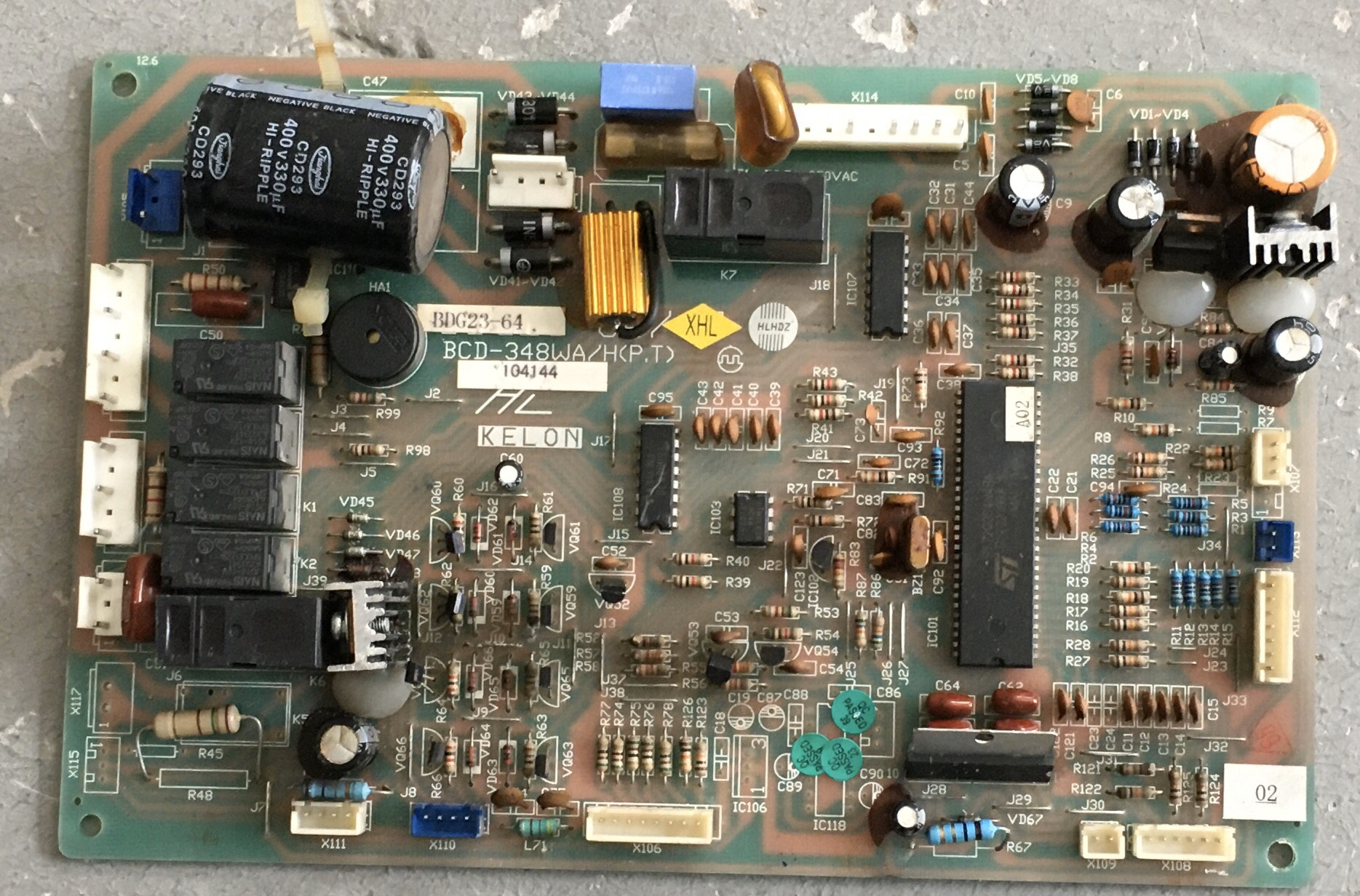 科龙BCD-348WA/H冰箱主板 显示板 BCD23-64 BWK-0201.01.01-00