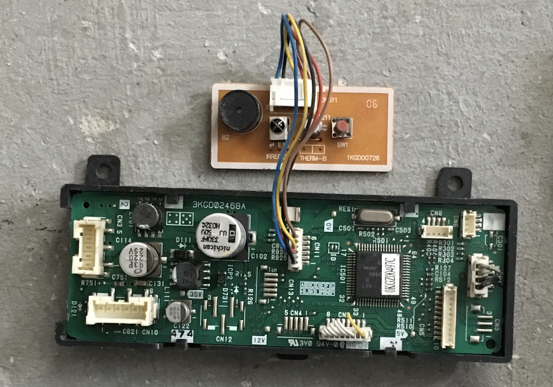 0KGZ00726内机主控制板已测试