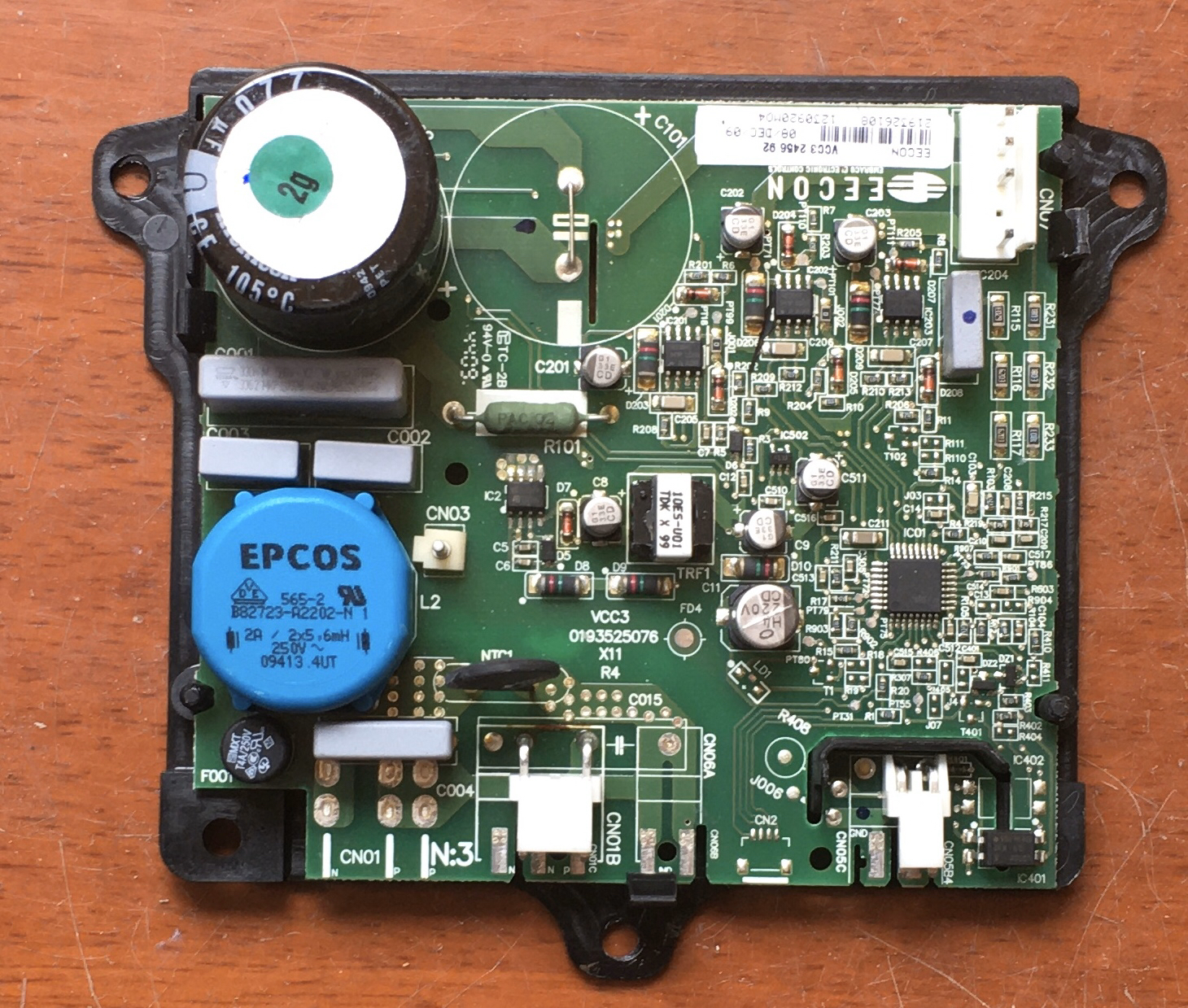 原装海尔变频板 控制板电脑板 驱动板VCC3 0193525048 EECON