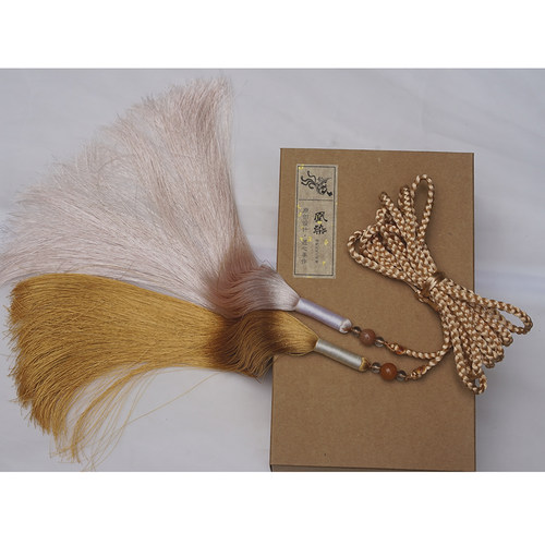 凰染-异色万缕-现货原创汉服明制道袍简约双色宫绦丝绦腰绳流苏穗